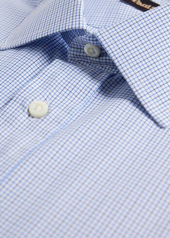 Paul Stuart Micro Graph Check Dress Shirt