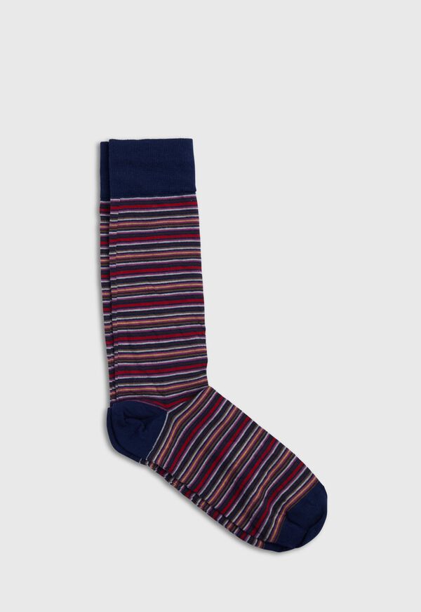 Paul Stuart Variegated Stripe Sock, image 1