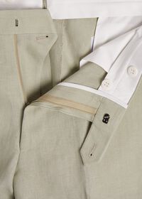 Paul Stuart Solid Linen Pant, thumbnail 2