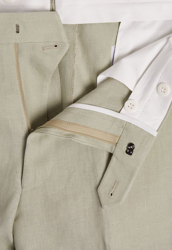 Paul Stuart Solid Linen Pant, image 2