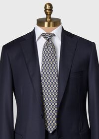 Paul Stuart Printed Madder Silk Tossed Pine Tie, thumbnail 2
