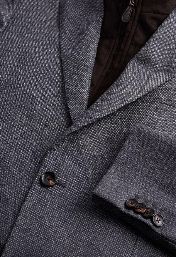 Paul Stuart Wool and Silk Hybrid Jacket with Gilet, image 3