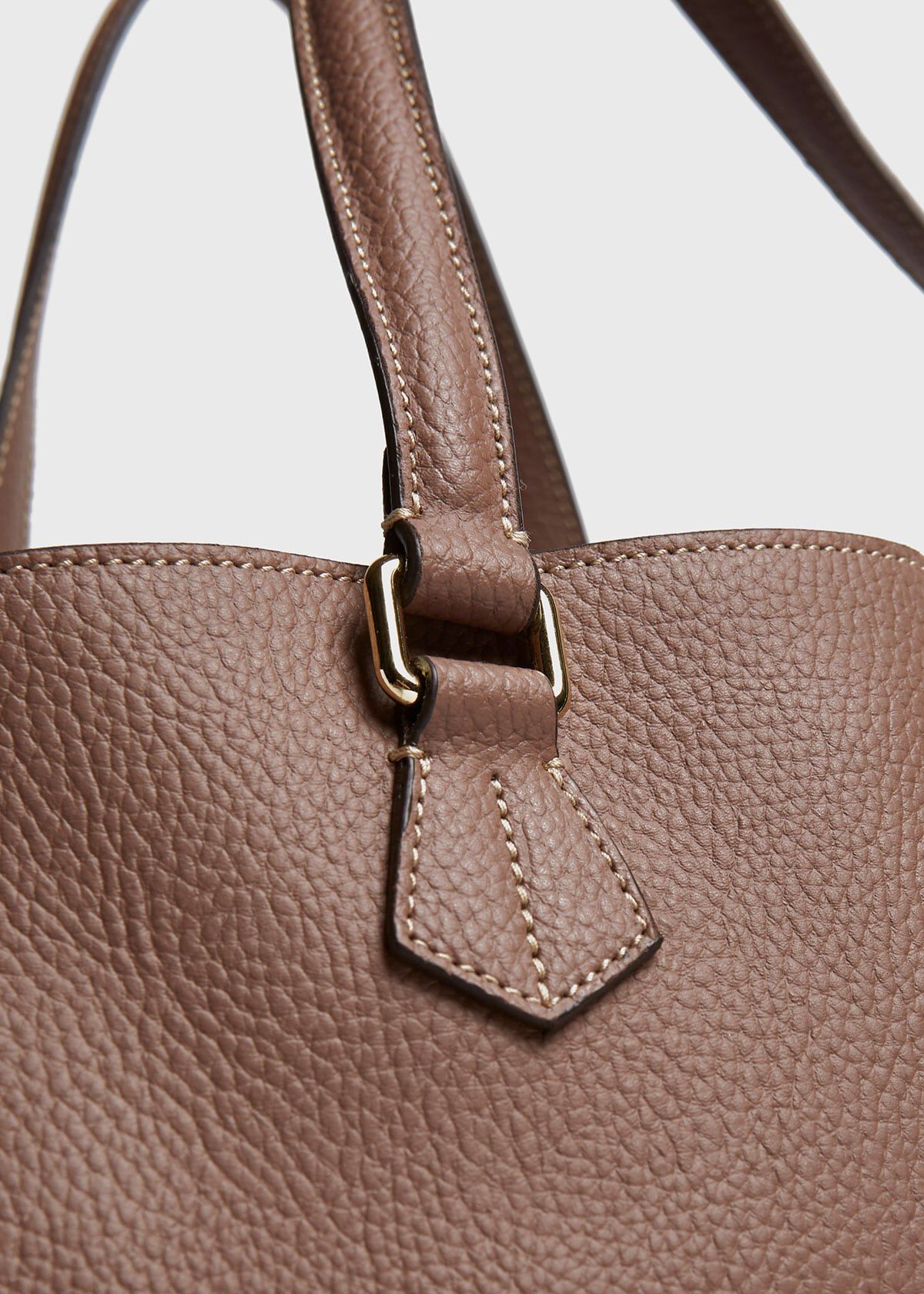 Deerskin Leather Tote