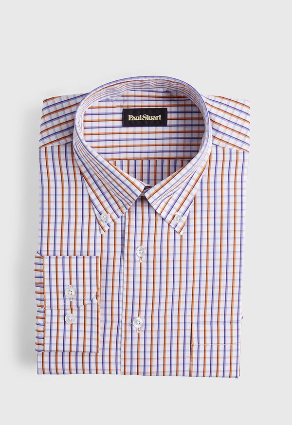 Paul Stuart Plaid Sport Shirt
