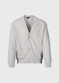 Paul Stuart Linen & Cotton Terry Cardigan, thumbnail 1