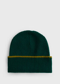 Paul Stuart Cashmere Ribbed Beanie, thumbnail 1