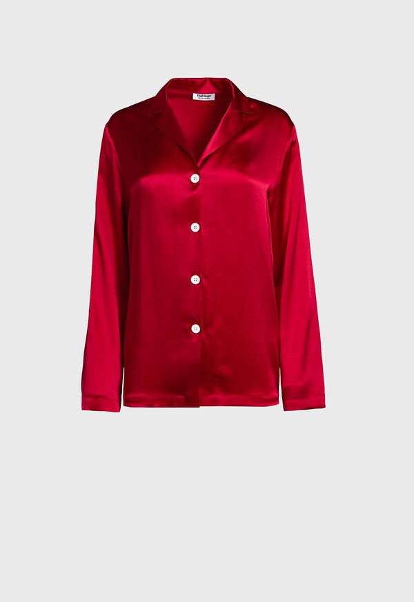 Paul Stuart Silk Charmeuse Pajamas, image 2