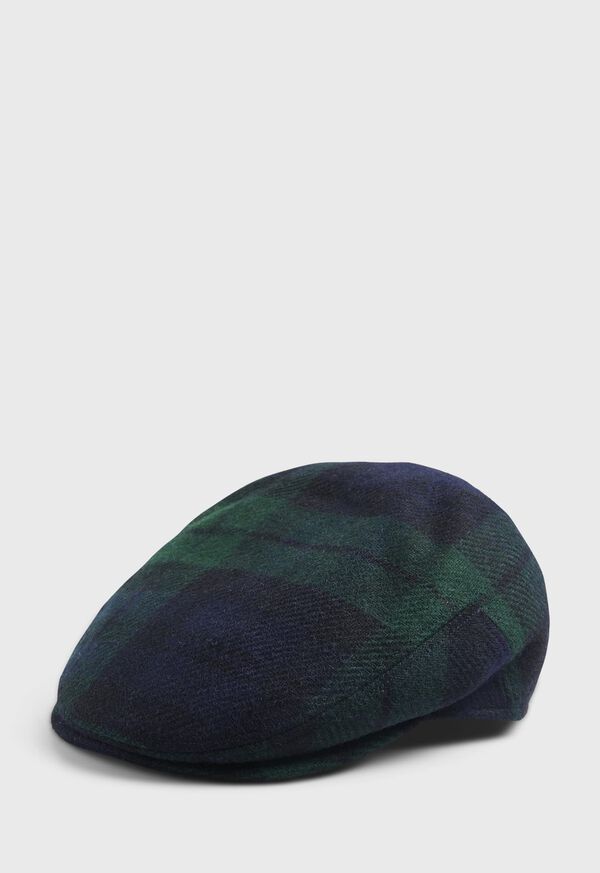 Paul Stuart Black Watch Tartan Cap, image 1