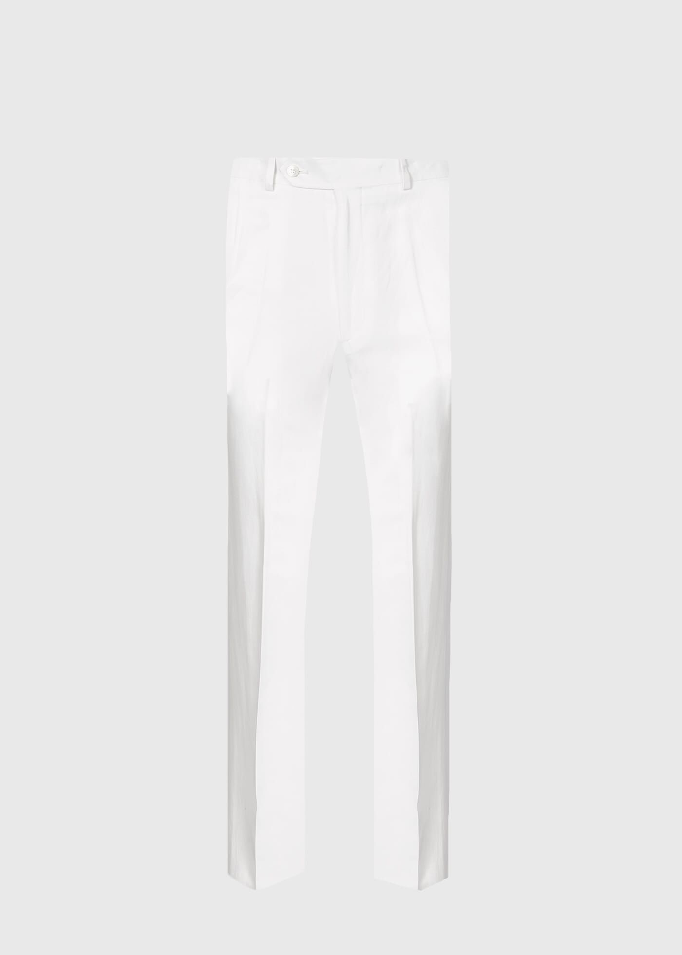 White Linen Pants & Loafer