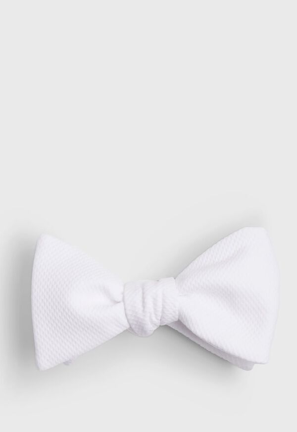 Paul Stuart Pique Cotton Bow Tie, image 1
