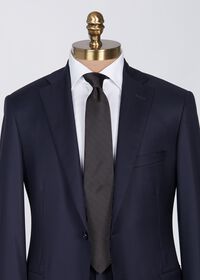Paul Stuart Woven Silk Jacquard Micro Dot Tie, thumbnail 2