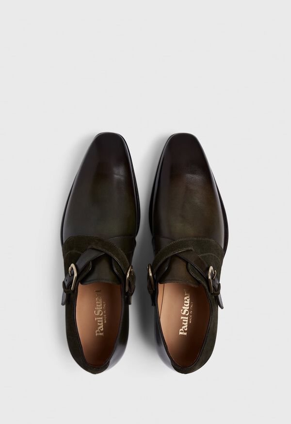 Paul Stuart Galante Double Cross Monk Strap, image 10