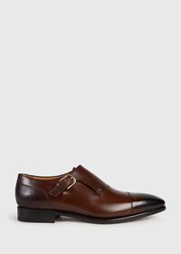 Paul Stuart Giordano Leather Monk Strap, thumbnail 1
