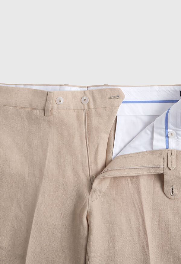Paul Stuart Linen Solid Dress Trouser, image 2