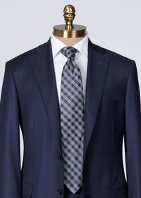Paul Stuart Silk Jacquard Check Tie, thumbnail 3