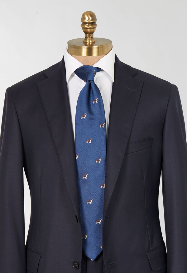 Paul Stuart Woven Silk Spaniel Tie, image 2