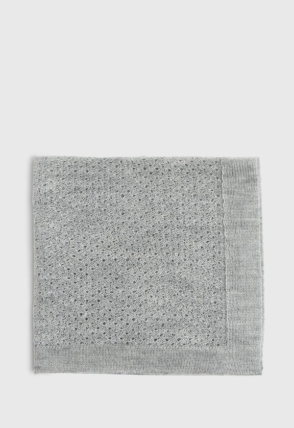 Paul Stuart Cashmere Blend Knit Pocket Square, image 2