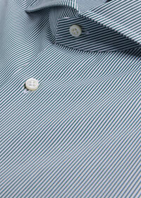 Paul Stuart Micro Stripe Cotton Dress Shirt, thumbnail 2