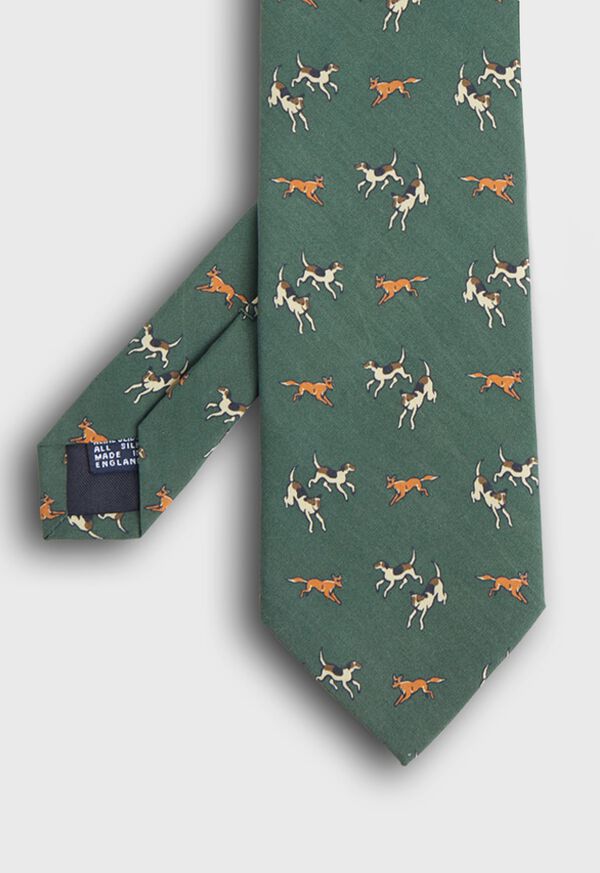 Paul Stuart Dog & Fox Tie, image 1