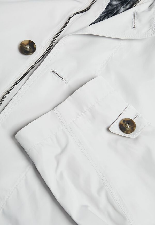 Paul Stuart Partially Lined Nylon Rain Coat, image 3