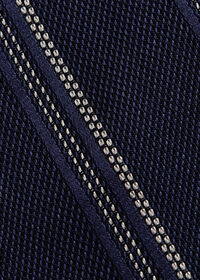 Paul Stuart Silk Grenadine Stripe Tie, thumbnail 3