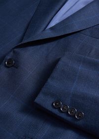 Paul Stuart Wool & Silk Tonal Plaid Suit, thumbnail 4