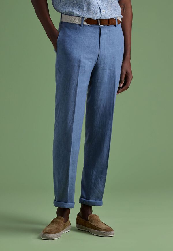 Paul Stuart Soft Linen Canvas Dress Trouser, image 3