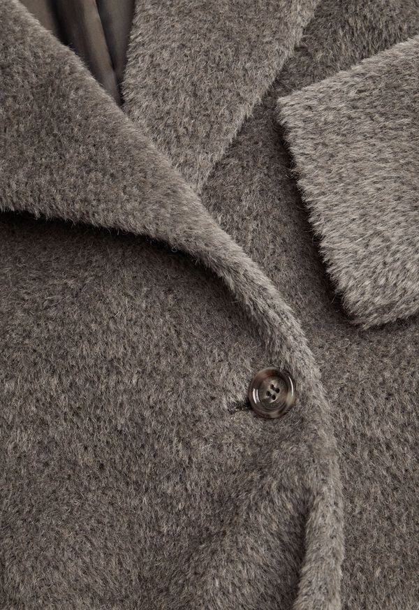 Paul Stuart Single Breasted Coat with Removable Collar, image 6