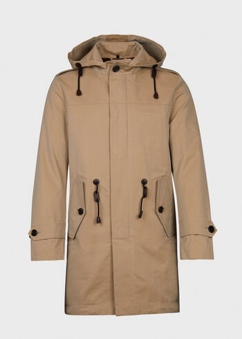 Paul Stuart Double Twisted Cotton Parka