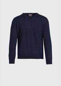 Paul Stuart Cashmere V-Neck Sweater, thumbnail 1