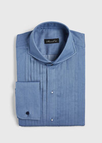 Paul Stuart Pleated Bib Front Tuxedo Shirt, thumbnail 1