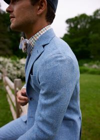 Paul Stuart Shetland Wool Herringbone Jacket, thumbnail 5