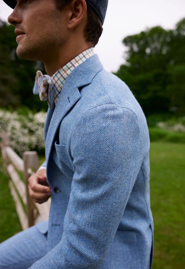 Paul Stuart Shetland Wool Herringbone Jacket, image 5