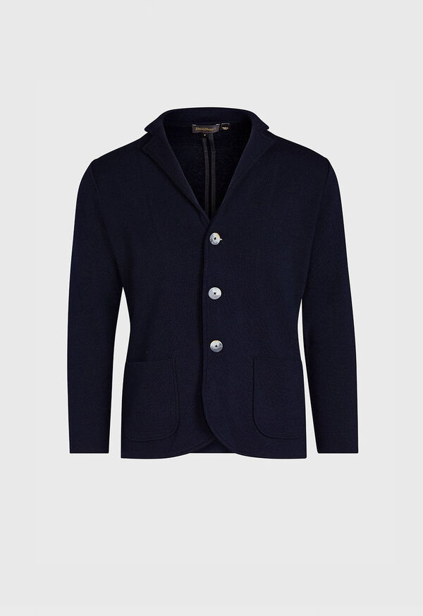 Paul Stuart Merino Wool Sweater Blazer, image 1