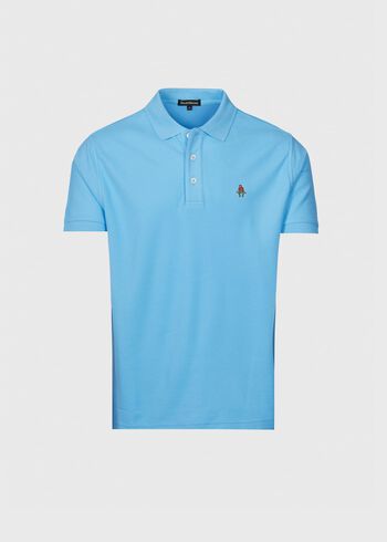 Paul Stuart Cotton Piqué Logo Polo