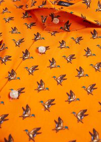 Paul Stuart Printed Geese Brushed Cotton Shirt, thumbnail 2