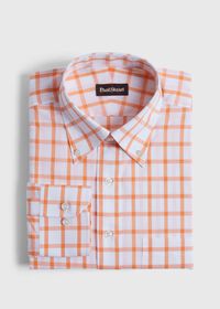 Paul Stuart Oversized Windowpane Cotton Dress Shirt, thumbnail 1