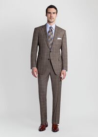 Paul Stuart Paul Fit Super 110s Wool Plaid Suit, thumbnail 2