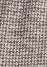 Paul Stuart Brushed Cotton Houndstooth Sport Shirt, thumbnail 3
