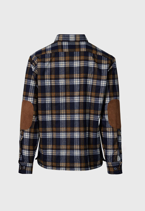 Wool Plaid Overshirt