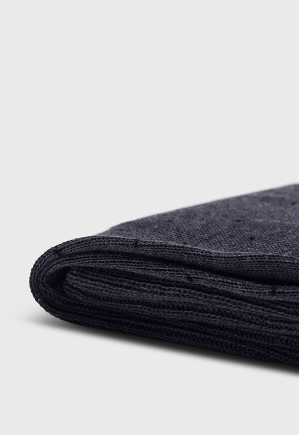 Paul Stuart Cotton Bird's Eye Sock, image 2