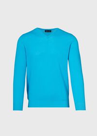 Paul Stuart Cotton Pique Pullover, thumbnail 1