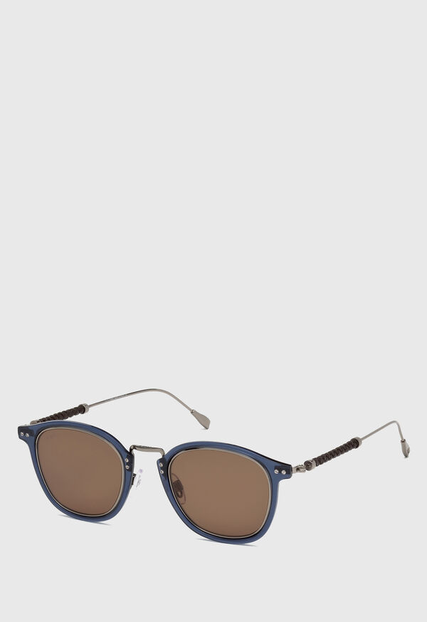 Paul Stuart Tod's Shiny Blue  Sunglasses, image 1