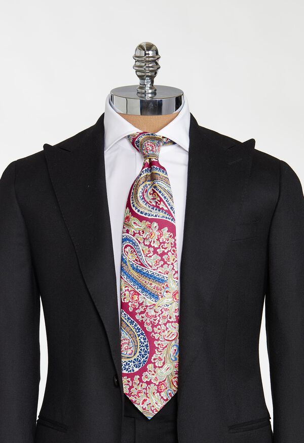 Paul Stuart Printed Master Paisley Tie, image 2