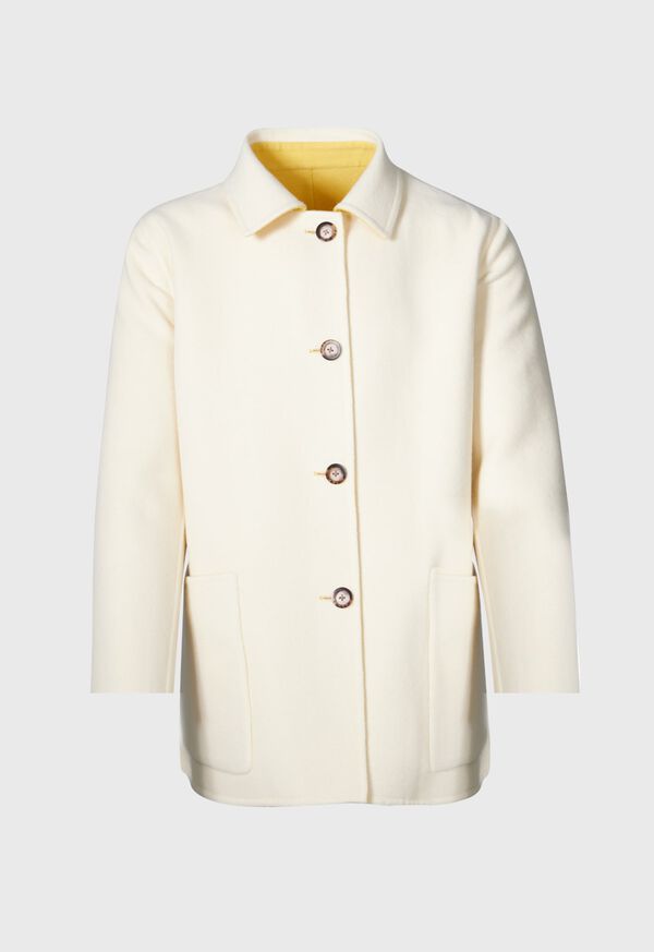 Paul Stuart Reversible Double Face Cashmere Coat, image 4