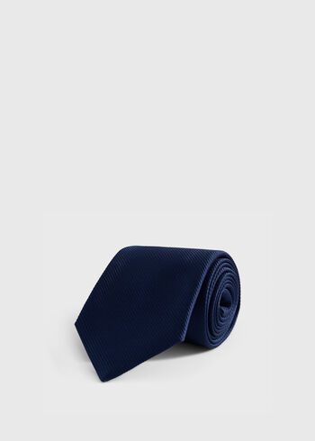 Paul Stuart Solid Mogador Silk & Cotton Tie