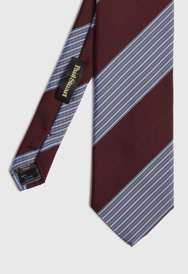 Paul Stuart Wide Multi Stripe Tie, image 1