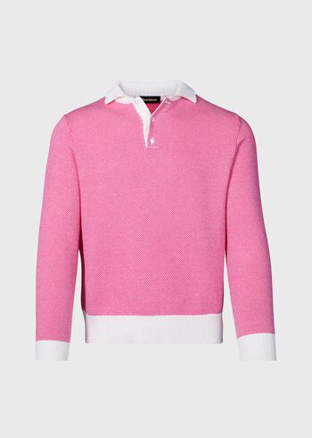 Paul Stuart Cotton Birdseye Pullover