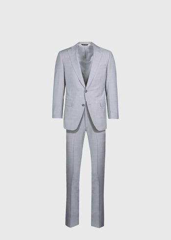 Paul Stuart Textured Solid Wool Suit