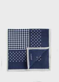 Paul Stuart Polka Dot Pocket Square, thumbnail 1